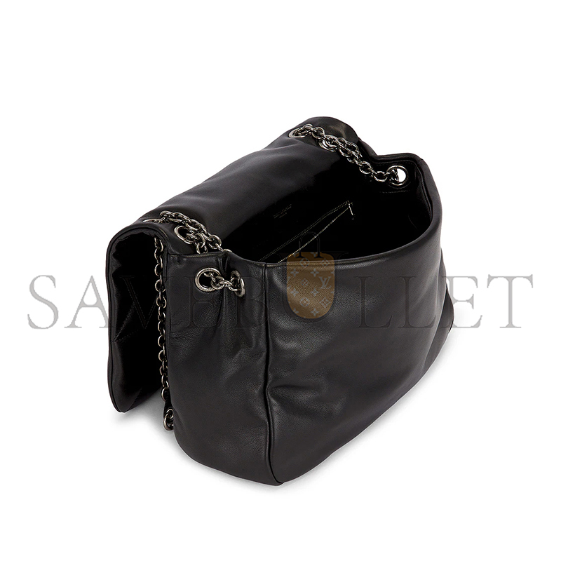 YSL JAMIE 4.3 MEDIUM IN LAMBSKIN 809696AAFQQ1000 (29*21*9.5cm)